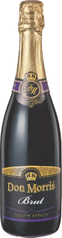 A bottle of Don Morris Brut